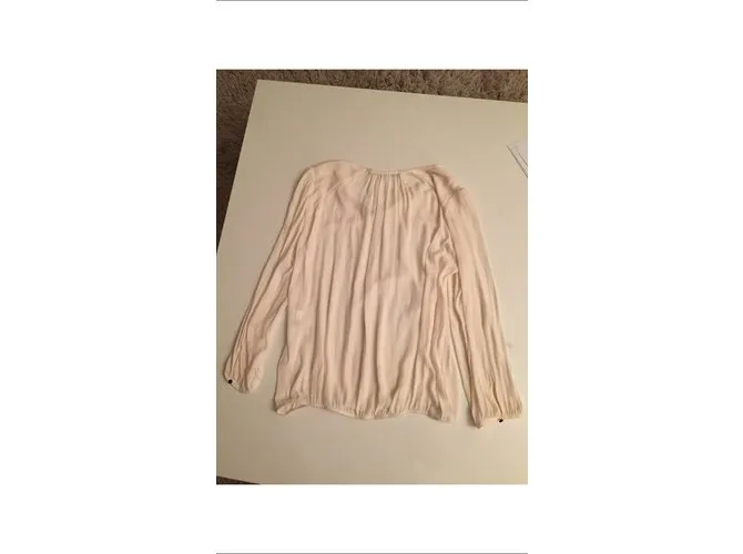 Zara Tops Beige 